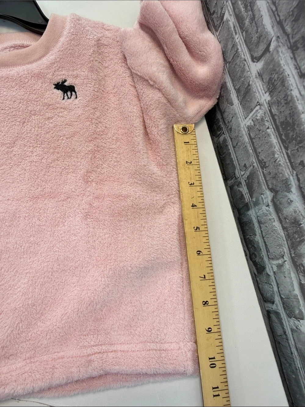 NWT Abercrombie kids Cozy Pink Sherpa sleep shirt